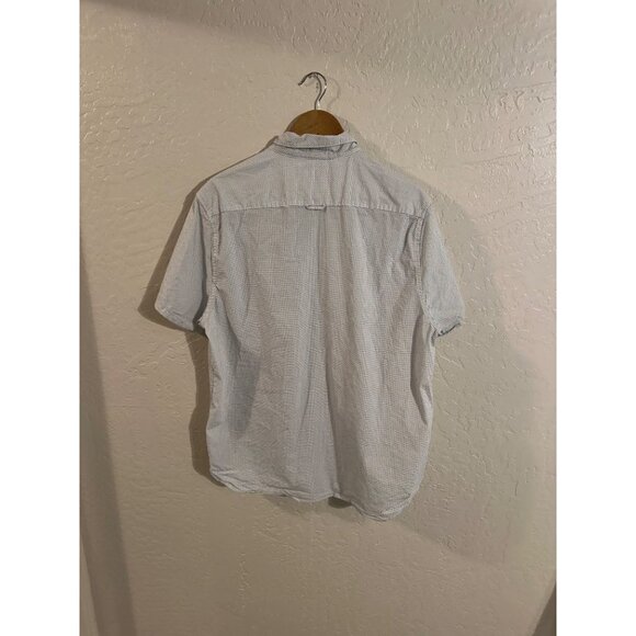 Denim & Flower Ricky Singh Extra Large Polka Dot Mens Button Down Shirt - Picture 9 of 9